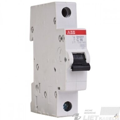 Automatinis jungiklis SH201-C16/1 ABB