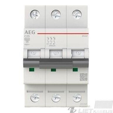 Automatinis jungiklis EX63C25/3 AEG