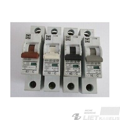Automatinis jungiklis L7 40/1/C, F&G