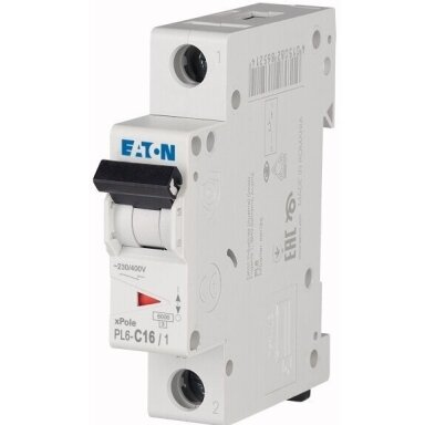 Automatinis jungiklis PL6-C16/1 Eaton