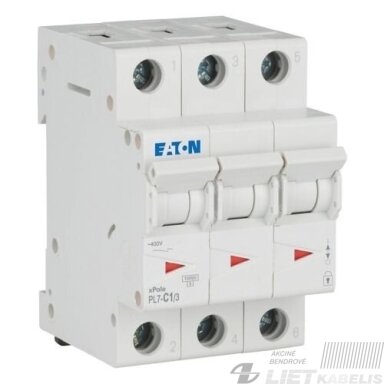Automatinis jungiklis PL7-C1/3, EATON
