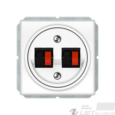 Audio lizdas GL04-02, be rėmelio, (2 kolonėlėms) ST-150, Vilma Audio lizdas GL04-02, be rėmelio, (2 kolonėlėms) ST-150, Vilma