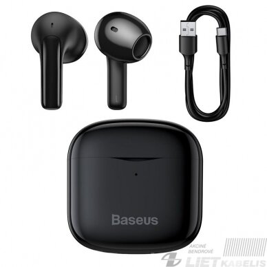 Ausinės belaidės Bluetooth BOWIE E3 , Baseus 1