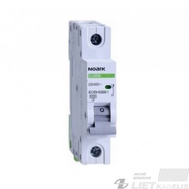 Automatinis jungiklis Ex9BN C25/1 Noark Automatinis jungiklis Ex9BN C25/1 Noark