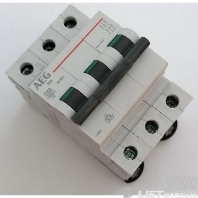 Automatinis jungiklis G63 C63/3, AEG 2 Automatinis jungiklis G63 C63/3, AEG 2