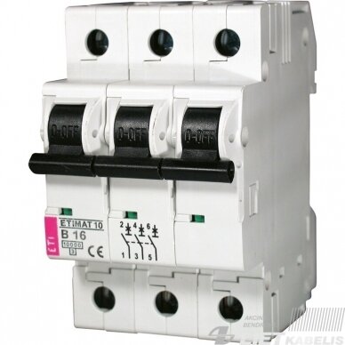 Automatinis jungiklis S-193C C10/3 ETI Automatinis jungiklis S-193C C10/3 ETI