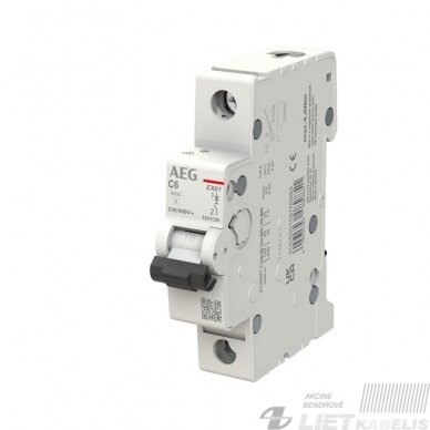 Automatinis jungiklis G60 C6/1 AEG Automatinis jungiklis G60 C6/1 AEG