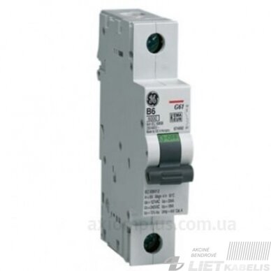 Automatinis jungiklis G61 B10/1 GE Automatinis jungiklis G61 B10/1 GE