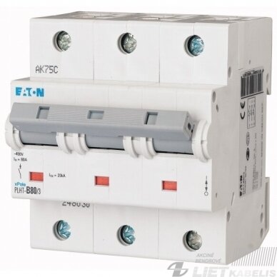 Automatinis jungiklis AZ-3-C80/3, Eaton Automatinis jungiklis AZ-3-C80/3, Eaton