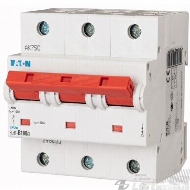Automatinis jungiklis PLHT-C63/3 Eaton Automatinis jungiklis PLHT-C63/3 Eaton