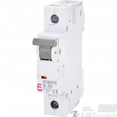Automatinis jungiklis S-191B B6/1 ETI Automatinis jungiklis S-191B B6/1 ETI
