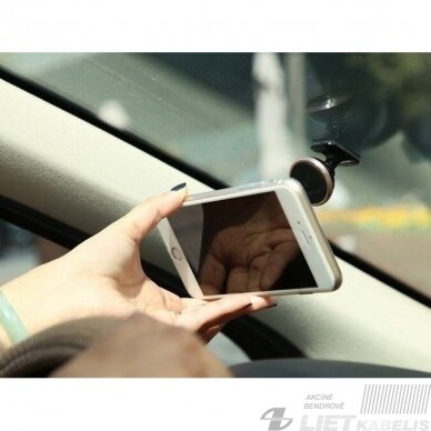 Automobilio magnetinis telefono laikiklis 360 pasuk. 1 Automobilio magnetinis telefono laikiklis 360 pasuk. 1
