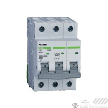 Automatinis jungiklis EX9BN/ B16/3 Noark Automatinis jungiklis EX9BN/ B16/3 Noark