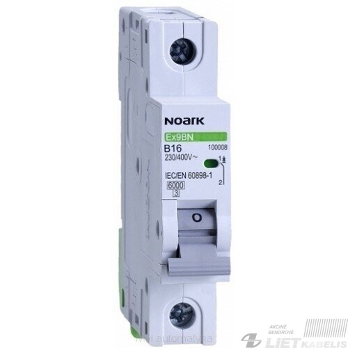 Automatinis jungiklis EX9BN/ B6/1 Noark Automatinis jungiklis EX9BN/ B6/1 Noark