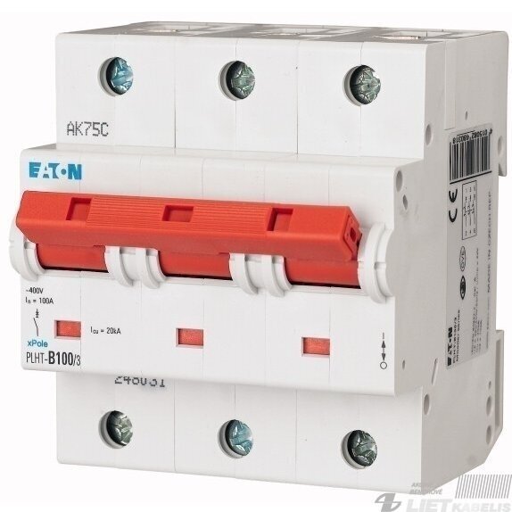 Automatinis jungiklis PLHT-C63/3 Eaton Automatinis jungiklis PLHT-C63/3 Eaton