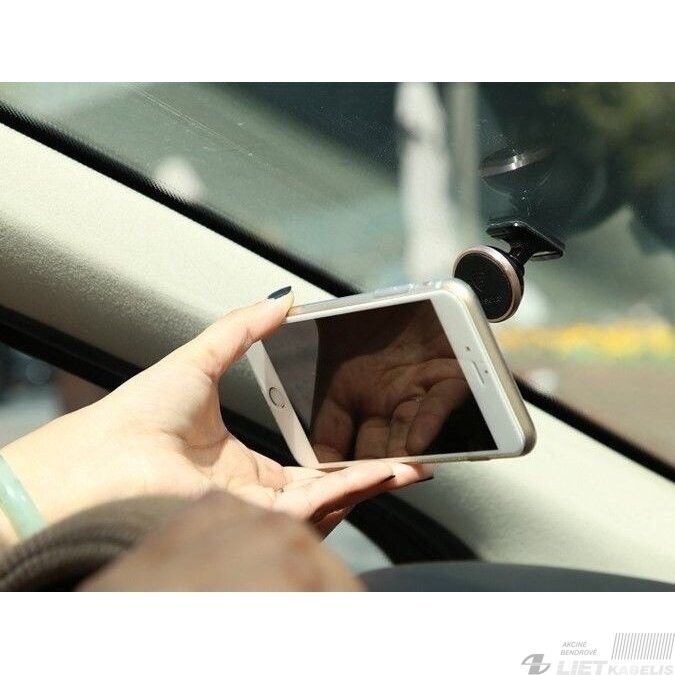 Automobilio magnetinis telefono laikiklis 360 pasuk. 1 Automobilio magnetinis telefono laikiklis 360 pasuk. 1