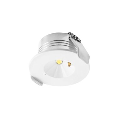 Avarinis šviestuvas OMAH-3 3W, 6400K ,300lm, 3h, įleidžimas, IP20, GTV Avarinis šviestuvas OMAH-3 3W, 6400K ,300lm, 3h, įleidžimas, IP20, GTV