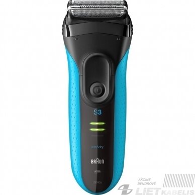 Barzdaskutė 3040s Wet&Dry, Braun 1