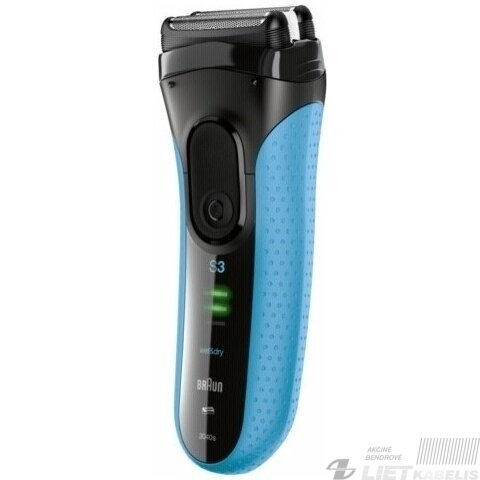 Barzdaskutė 3040s Wet&Dry, Braun 2 Barzdaskutė 3040s Wet&Dry, Braun 2