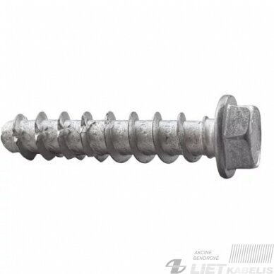 Betonsraigtis 6,4x60 ZnFI BTS5 B, CELO