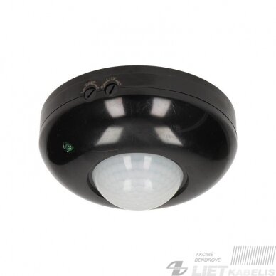 Daviklis judesio 360°, 300W , 220V, IP20, 6m, juodas ,Spector Light Daviklis judesio 360°, 300W , 220V, IP20, 6m, juodas ,Spector Light
