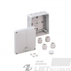 Dėžutė Abox 100-L virštinkinė be halogenų 140x140x79 mm IP65, Spelsberg