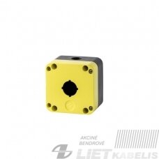 Dėžutė  mygtukams PQ01K geltona-juoda GG