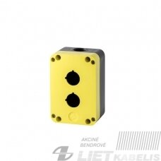 Dėžutė  mygtukams PQ02K geltona-juoda GG