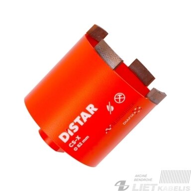 Deimantinė gręžimo karūna 82mm CS-X M16, DISTAR