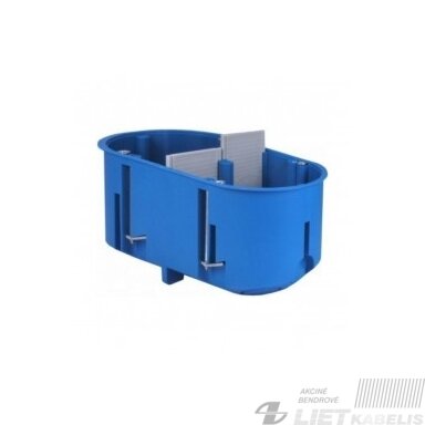 Dėžutė gipskartonio, MDG 2x60 E P, 2 vietų, Pavbol