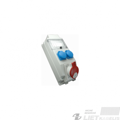 Dėžė ROS 5modulių -12/S 2X230V+1X16A, SEZ Dėžė ROS 5modulių -12/S 2X230V+1X16A, SEZ