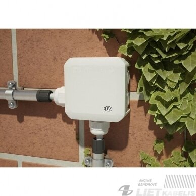 Dėžutė 114x114x57mm virštinkinė su geliu T60hars IP66 OBO 2