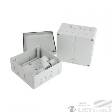 Dėžutė Abox 160-L virštinkinė, be halogenų 180x180x91mm IP65, Spelsberg Dėžutė Abox 160-L virštinkinė, be halogenų 180x180x91mm IP65, Spelsberg