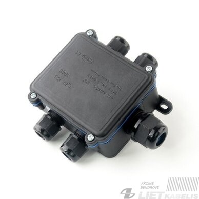 Dėžutė CNP725-5T 0,5-2,5mm², IP68, juoda Dėžutė CNP725-5T 0,5-2,5mm², IP68, juoda