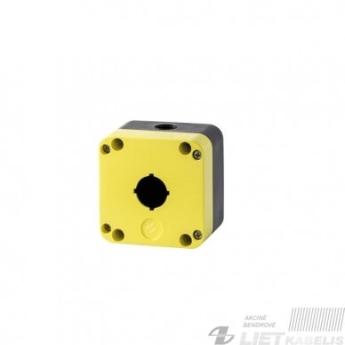 Dėžutė  mygtukams PQ01K geltona-juoda GG