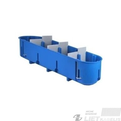 Dėžutė pagilinta P3x60D Gk/P mėlyna, Vilma Dėžutė pagilinta P3x60D Gk/P mėlyna, Vilma