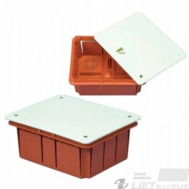 Dėžutė potinkinė OL 10004, 158x127x70mm, Pawbol Dėžutė potinkinė OL 10004, 158x127x70mm, Pawbol