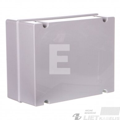 Dėžutė plastikinė, virštinkinė, IP56 (380x300x180 mm) Elettrocanali Dėžutė plastikinė, virštinkinė, IP56 (380x300x180 mm) Elettrocanali