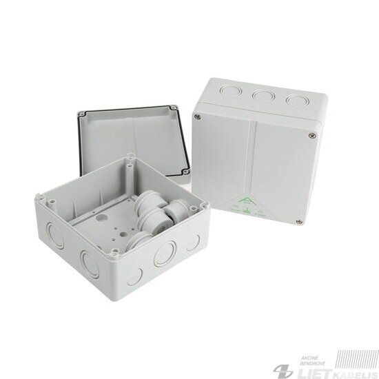 Dėžutė Abox 160-L virštinkinė, be halogenų 180x180x91mm IP65, Spelsberg Dėžutė Abox 160-L virštinkinė, be halogenų 180x180x91mm IP65, Spelsberg