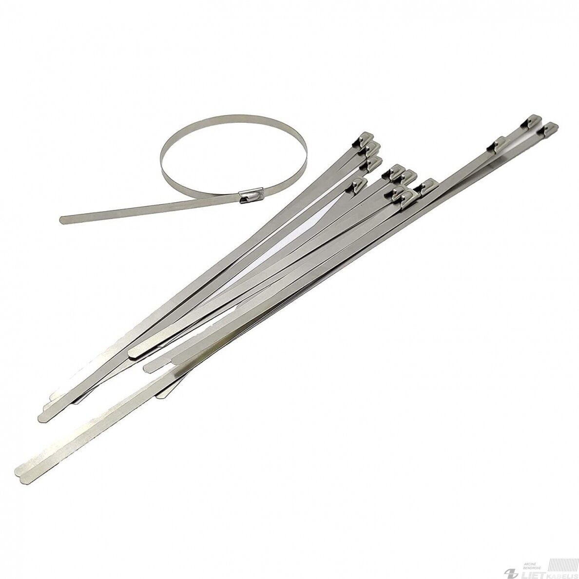Dirželis nerūdijančio plieno 4,6x250mm, YT-70562, YATO 1 Dirželis nerūdijančio plieno 4,6x250mm, YT-70562, YATO 1