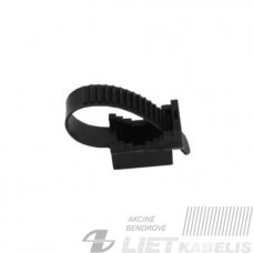 Dirželis kabeliui, UP-30 UV juodas Elektro-plast