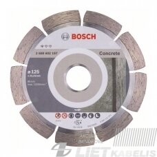 Diskas deimantinis 125x22,23 betonui, BOSCH