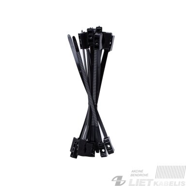 Dirželis kabeliui UPZ 32-60 UV juodas Aks-elektro Dirželis kabeliui UPZ 32-60 UV juodas Aks-elektro