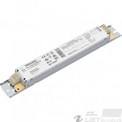 Droselis elektroninis PC136 1x36W Tridonic Droselis elektroninis PC136 1x36W Tridonic