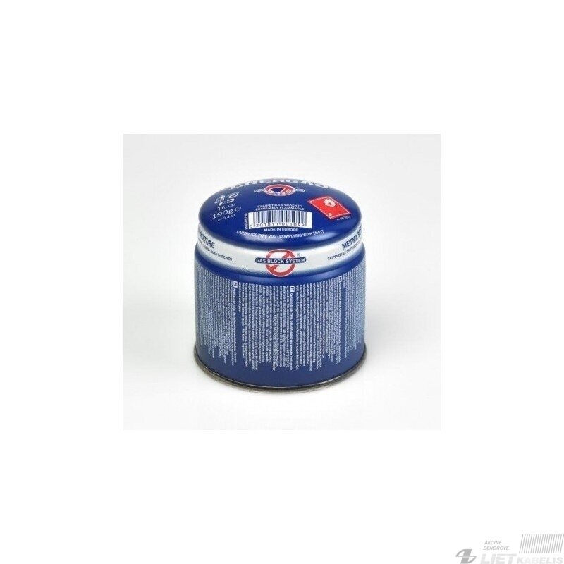 Dujų balionas, TY0437 butano REX 190g Dujų balionas, TY0437 butano REX 190g