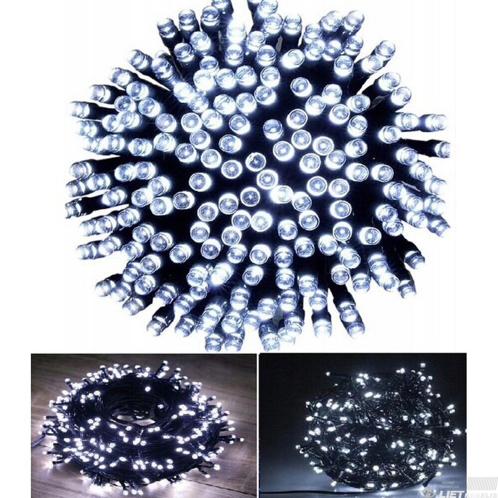 Elektrinė girlianda 100 lempučių 4000K, IP44, 10m, Energy Light