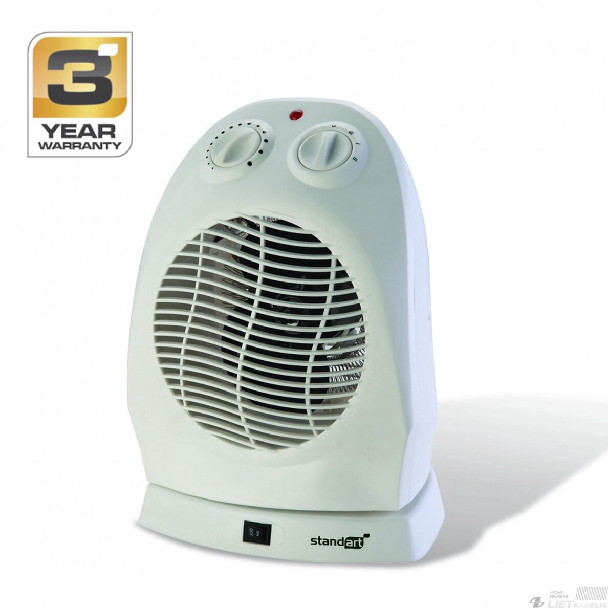 Elektrinis šildytuvas, pučiantis FH120, 1000/2000W, Standart Elektrinis šildytuvas, pučiantis FH120, 1000/2000W, Standart
