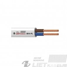 Elektros instaliacijos kabelis, lankstus, plokščias BVV-PLL 2x1,5mm² Lietkabelis