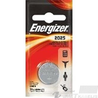 Elementas (diskinis), CR2025 3V Energizer Elementas (diskinis), CR2025 3V Energizer