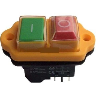Jungiklis variklio paleidimui CK21 16A (12A) 5E4 250VAC IP54